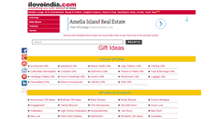 Desktop Screenshot of gift-ideas.iloveindia.com